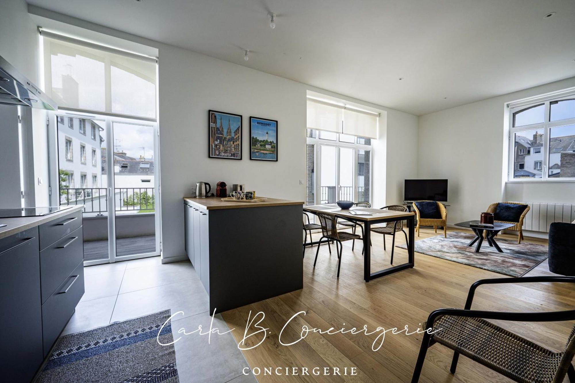 L'Ecrin Concarneau 4 Personnes Exterior foto